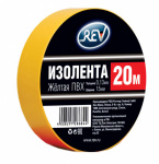 Изолента ПВХ 15мм (рул.20м) жел. REV 28684 4