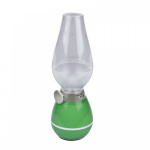 Светильник настольный TLD-538 Green/LED/80Lm/5500K/Dimmer "РЕТРО" 3Вт встроен. Аккум. 400мА.ч зел. Uniel UL-00001502