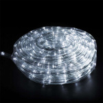Шнур светодиодный Дюралайт фиксинг круглый 24LED/м бел. (уп.6м) Neon-Night 121-325-06