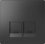 Merten   Abdeckung System Design Anthrazit MEG4572