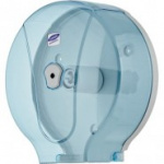 Диспенсер для туалетной бумаги Luscan Professional макси синий прозрачный