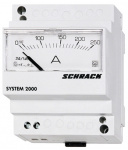 MG154025 Schrack Technik Amperemeter, Reiheneinbau, DC, 25A, direkt