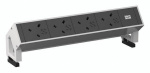 Bachmann 902.214 Steckdosenleiste ohne Schalter  S