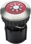 Grothe 63052 Klingeltaster beleuchtet 1fach Edelst