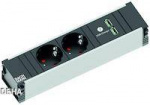 Bachmann 912.0171 Steckdosenleiste ohne Schalter