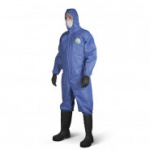Одноразовая одежда Комбинезон с капюш SafeGard76 синий р-р XL (ESB428)