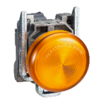 XB4BVM5 Schneider Electric Оранжевый комплектный контрольный свет O22 обычный объектив со встроенным светодиодом 230...240V AC