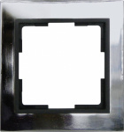 GAO 1fach Rahmen  Modul Edelstahl (glaenzend) EFV00