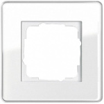 GIRA 1fach Rahmen  Esprit, Standard 55 Weiss 0211 5