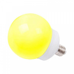 Лампа светодиодная 12LED шар E27 d100 жел. Neon-Night 405-131