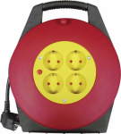 Basetech BT-1890358 Kabeltrommel 10 m Black Schutz