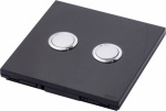 Funk-Schalter 2-Kanal schwarz Dio ED-SW-02