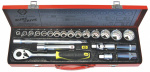 C.K.  Steckschluesselsatz metrisch 1/2" (12.5 mm) 2