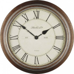 Techno Line WT 7006 Quarz Wanduhr 36 cm x 7 cm Hol
