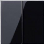 Jung 1fach Einsatz Taster  Schwarz A595SW