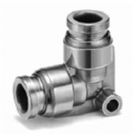 KQG2L10-00 SMC KQG2L-00, Stainless Steel 316, One-touch Fitting, Union Elbow