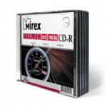 Носители информации Mirex CD-R MAXIMUM 52x slim case 5 pack (UL120052A8F)