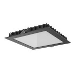 Светильник светодиодный Downlight 200х200х25 25Вт 4000К IP44 встроен. квадратный RAL9005 черн. мат. VARTON V1-R0-T0342-10000-4402540