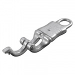 doerner + helmer Panikhaken mit ?se 95 mm Zinkdruck