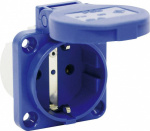 PCE 109-0bw  Anbau-Steckdose   IP54 Blau