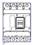 140UE-L3H4-D63 Allen-Bradley IEC Molded Case Circuit Breaker / 630A / Interrupting Rating at 480V 60Hz: 35kA