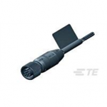 1-2058000-1 TE Connectivity M12 Cable Assembly Single-Ended Female Straight / 2000 mm PVC Cable, 7 wire / Unshielded
