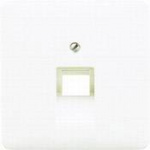 Jung 1fach Abdeckung Abdeckung  Creme-Weiss 569-1UA