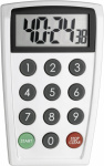 TFA 38.2026 Timer Silber digital