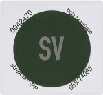 Merten  Zubehoer  System M Gruen 539656