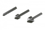 Wolfcraft  2504000 Kegelsenker-Set 3teilig 6 mm, 1