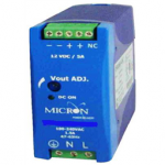 MDP30-12A-1C Micron 30W x 12Vdc DIN-Rail mounted switching power supply