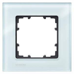 Siemens 1fach Rahmen  Delta Glas 5TG12010