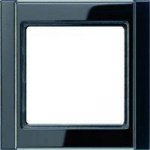 Jung 1fach Abdeckung   Schwarz A581SW
