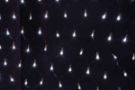 Гирлянда Сеть "НЕТ ЛАЙТ" 2х0.7м 176LED 11Вт 220В IP44 бел.; черн. провод NEON-NIGHT 215-011