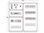 Щит управления электрообогревом HS 12х2800 D850 (с терморег.) ПСО DEVIbox DBS020