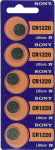 Sony CR 1220 Knopfzelle CR 1220 Lithium 40 mAh 3 V