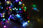 Гирлянда "LED ШАРИКИ" 20мх1.3 см 200LED 58Вт 220В IP44 мульти. NEON-NIGHT 303-509-1