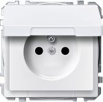 Merten   Steckdose Antik Polarweiss MEG2510-4019