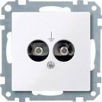 Merten  Einsatz  System M Weiss 290425