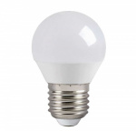 Лампа светодиодная ECO G45 5Вт шар 3000К тепл. бел. E27 450лм 230-240В ИЭК LLE-G45-5-230-30-E27