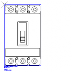 140UE-J7I3-D16 Allen-Bradley IEC Molded Case Circuit Breaker / 160A / Interrupting Rating at 480V 60Hz: 70kA