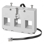 TCD2X250200CMX Carlo Gavazzi Triple solid core current transformer to be used in combination with EM27072D energy meter, Cable length 200cm