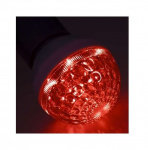 Лампа светодиодная d-50 10LED 1Вт шар E27 24В красн. Neon-Night 405-612