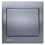 Siemens 4fach Rahmen  Delta Grau 5TG55343NS