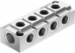 FESTO Verteilerblock 6411 FR-8-1/2    1 St.