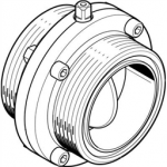 VZFB-SZ-3"-TT-V2V2E Festo Поворотный затвор пищевой / 00991458