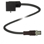 VMA-2+P/Z2-0,6M-PUR-V1-G Pepperl Fuchs Valve connector, Form A, 2+PE, Z diode, PUR cable to M12 round connector