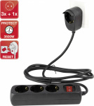 REV 0012392514 Steckdosenleiste mit Schalter 3fach