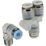 KPGL06-02 SMC KPQL/KPGL, Clean One-touch Fitting - Union Elbow, Male Elbow