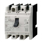 NV50-FA_3P_005A_15mA_F Mitsubishi Earth Leakage Circuit Breaker 3-Pole 5A 15mA Front connection type